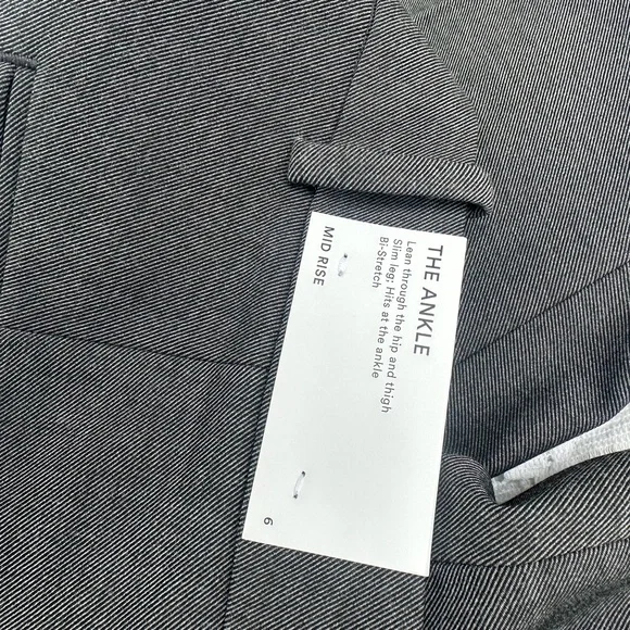 Ann Taylor Charcoal Trousers - Picture 3 of 9